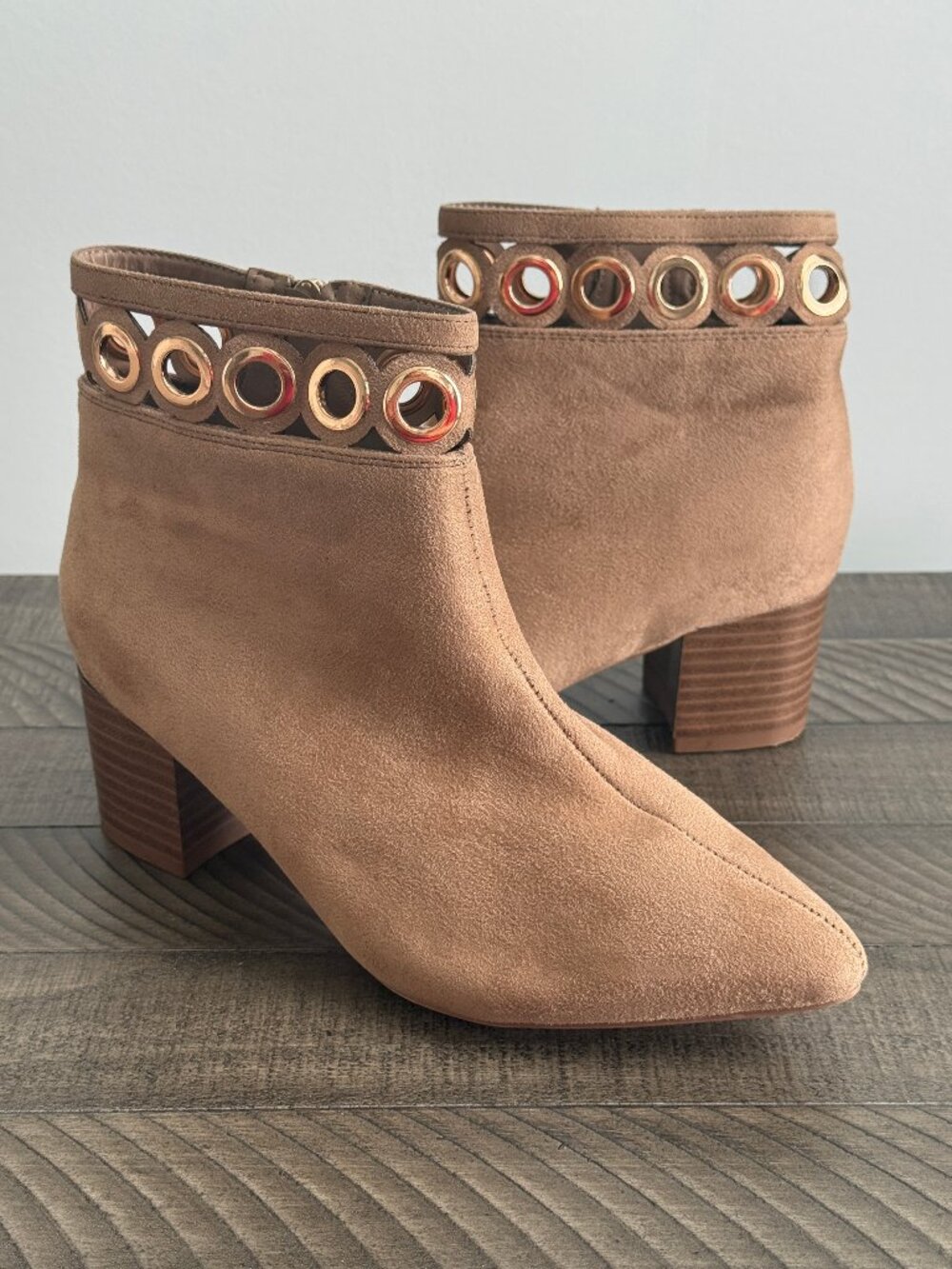 Comfort Est. 1946 Tan Ankle Boots Women's Size 7M